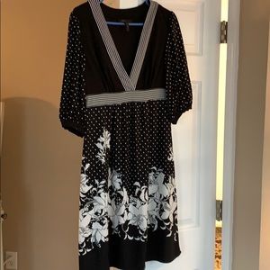 BCBG Maxazria print dress